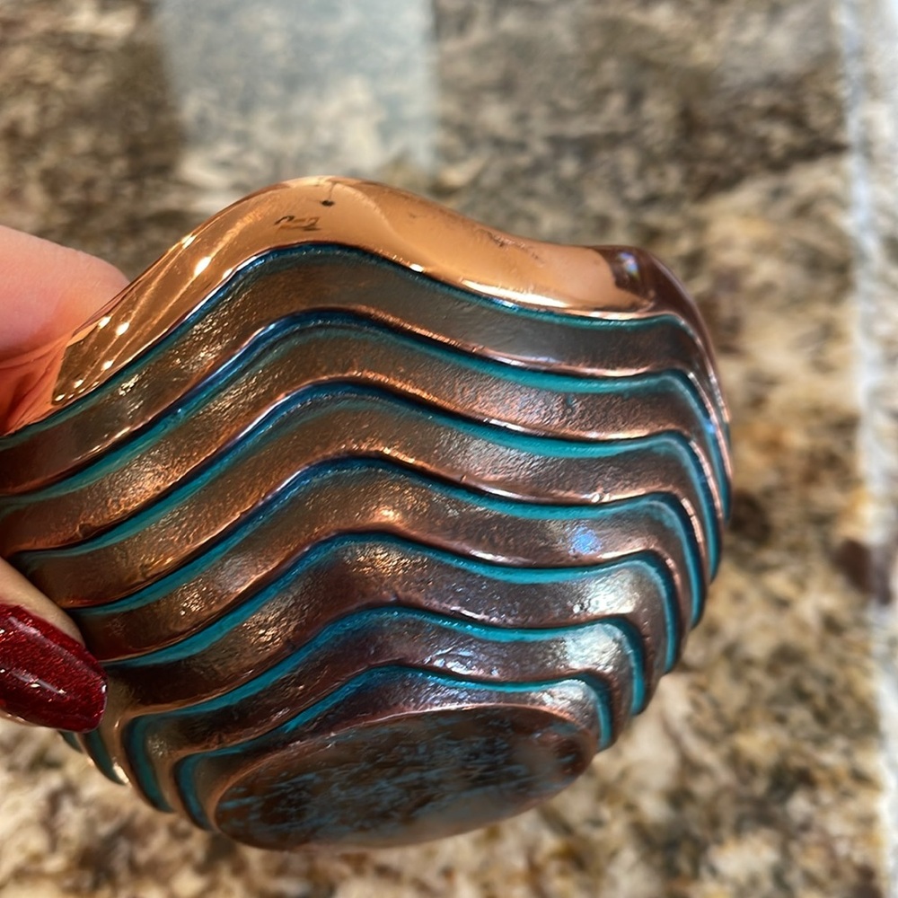 Nambe Copper Canyon Bowl - 4.5in. - Picture 4 of 4